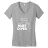 muff diver Women's V-Neck T-Shirt
