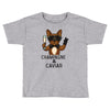 champagne and caviar Toddler T-shirt