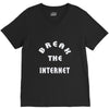 break the internet tie dye girls muscle top V-Neck Tee