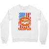 halloween american flag halloween american flag Crewneck Sweatshirt