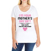 I'm Your Mother's Day Gift Dad Says You're Welcome Baby Girl Ladies Curvy T-Shirt