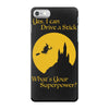 i drive a stick   halloween superpower iPhone 7 Case