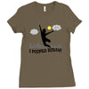 i pooped today!! Ladies Fitted T-Shirt