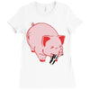 you are what you eat Ladies Fitted T-Shirt