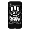 dad number one world's greatest iPhoneX Case
