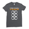 men's i used to have a 6 pack funny beer gut Ladies Fitted T-Shirt