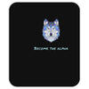 alpha wolf Mousepad