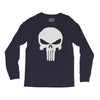 the punisher skull head Long Sleeve Shirts