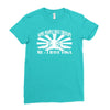 yoga inspired Ladies Fitted T-Shirt