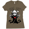 hug me Ladies Fitted T-Shirt