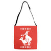 merry xmas Adjustable Strap Totes