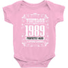 vintage made in 1989 perfectly aged a living legend Baby Bodysuit