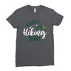 Daddy's Hiking Buddy Ladies Fitted T-Shirt