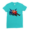 funny gaming Ladies Fitted T-Shirt