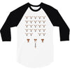 space ni invaders 3/4 Sleeve Shirt