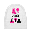 Women's March Hear Our Voice Baby Beanies