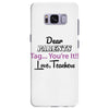 Dear Parents Tag You're It Love Teachers Women's Samsung Galaxy S8 Plus