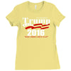 trump for president election 2016 Ladies Fitted T-Shirt