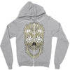 skull plants Zipper Hoodie