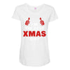 xmas gift the best Maternity Scoop Neck T-shirt