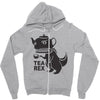 tea rex Zipper Hoodie