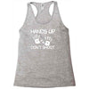 hands up don't shoot Racerback Tank