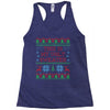 this is my ugly sweater Racerback Tank