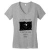 Stay Awake (f95) Women's V-Neck T-Shirt