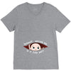 July Peeking Out Baby Boy V-Neck Tee