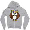 lovely owl Zipper Hoodie
