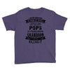 Super Cool Pops Of A Freaking Awesome Grandson Youth Tee