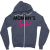 mommy's bestie Zipper Hoodie