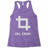 oh crop Racerback Tank