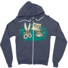 rock, paper, scissor hold Zipper Hoodie