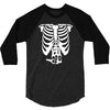 beer belly xray skeleton funny 3/4 Sleeve Shirt