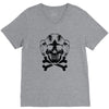 space princess skull V-Neck Tee
