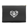 cat love paw Accessory Pouches