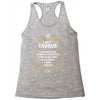 i am a taurus Racerback Tank