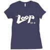 the loop 97.9 illinois radio Ladies Fitted T-Shirt