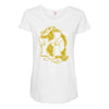 house od badger Maternity Scoop Neck T-shirt