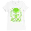santa carla   murder capital of the world! Ladies Fitted T-Shirt