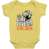 This Girl Loves Her Golden Baby Onesie