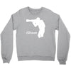 ishoot   camera photographer trained shooting funny gun photo gift tee Crewneck Sweatshirt