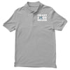 crazy lady shark Men's Polo Shirt
