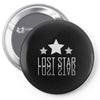 lost star Pin-back button