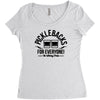 pickle back Women's Triblend Scoop T-shirt