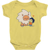bffs (steven and lion) Baby Bodysuit