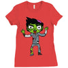 zombie (2) Ladies Fitted T-Shirt