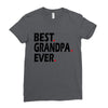 best grandpa ever Ladies Fitted T-Shirt
