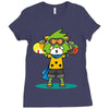 rufu the skaterwolf Ladies Fitted T-Shirt